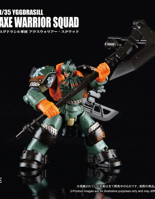 Load image into Gallery viewer, TOYS ALLIANCE ARCHECORE ARC-25 YGGDRASILL AXE WARRIOR SQUAD FIGURE
