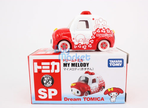 Load image into Gallery viewer, Takara Tomy Dream Tomica SP My Melody Little Red Riding Hood Diecast Toy Car
