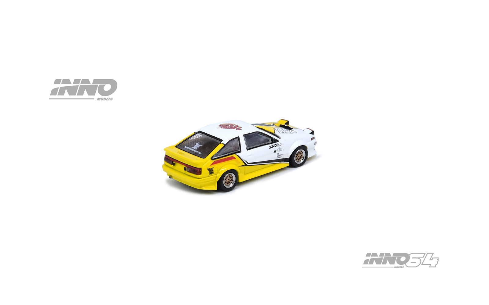 INNO64 MODEL 1/64 TOYOTA SPRINTER TRUENO AE86  Brunei Diecast Kustom 2024