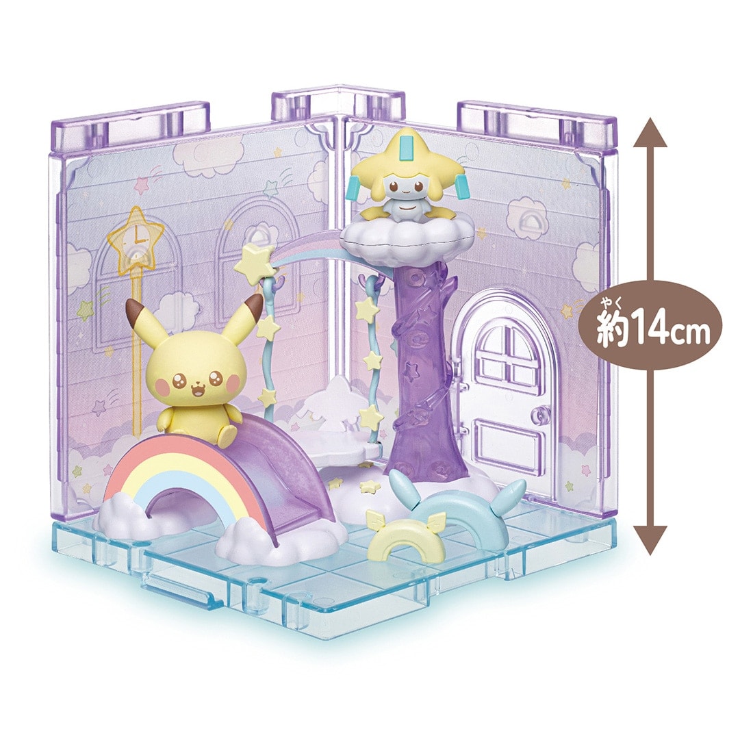 Takara Tomy Pokemon PokePeace Sweets Shop Pikachu & Jirachi (Character Toy)