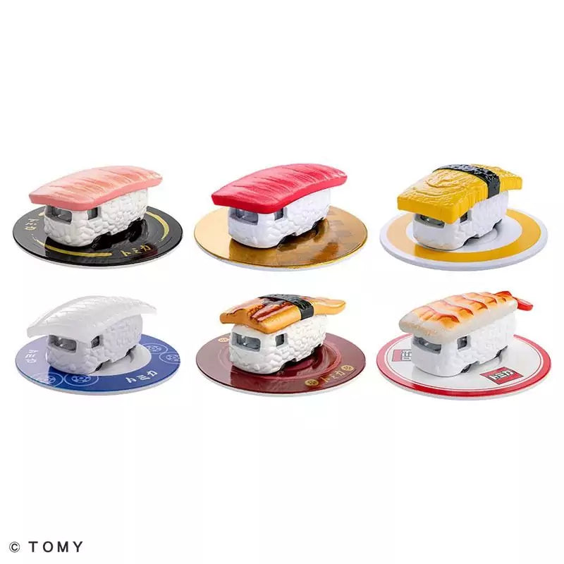 Takara Tomy Dream Tomica Sushi Tomica Vol.1 Collection Box Set 6pcs full set