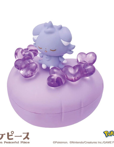 Takara Tomy Pokemon PokePeace Doll Full of Hearts Espurr Mini Figure