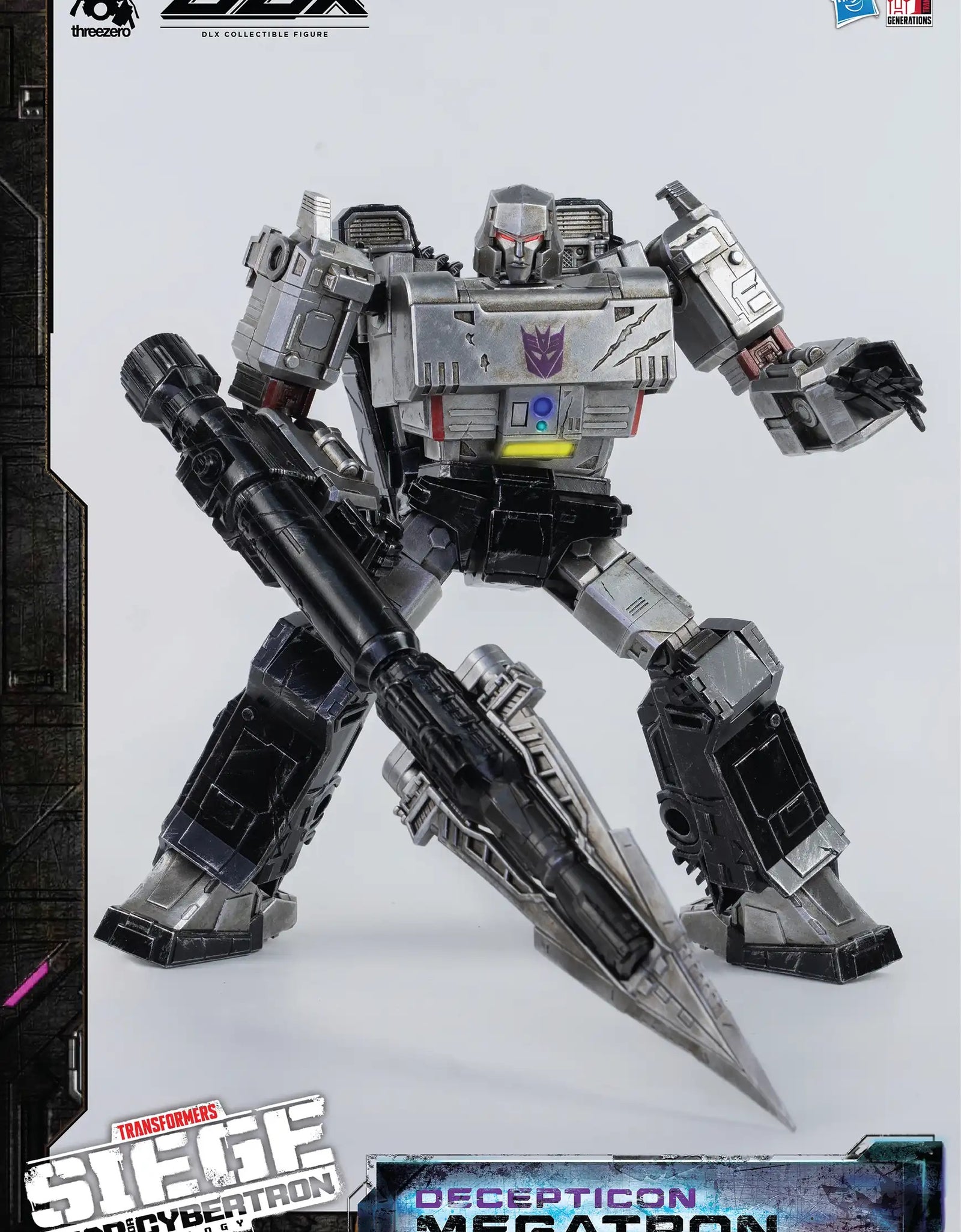 Threezero Transformers: War For Cybertron Trilogy DLX Megatron