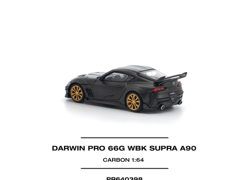 Load image into Gallery viewer, (Pre-order) POPRACE 1/64 DARWIN PRO 66G WBK SUPRA A90 CARBON EDITION Model Car
