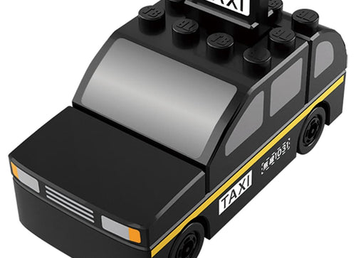 Load image into Gallery viewer, Takara Tomy Tomica Plarail Blocks Taxi Vehicle set
