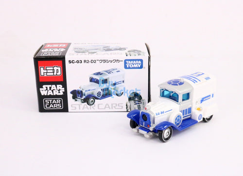 Load image into Gallery viewer, Takara Tomy TOMICA SC-03 Star Wars Car R2D2 Classic Diecast Toy Car Japan
