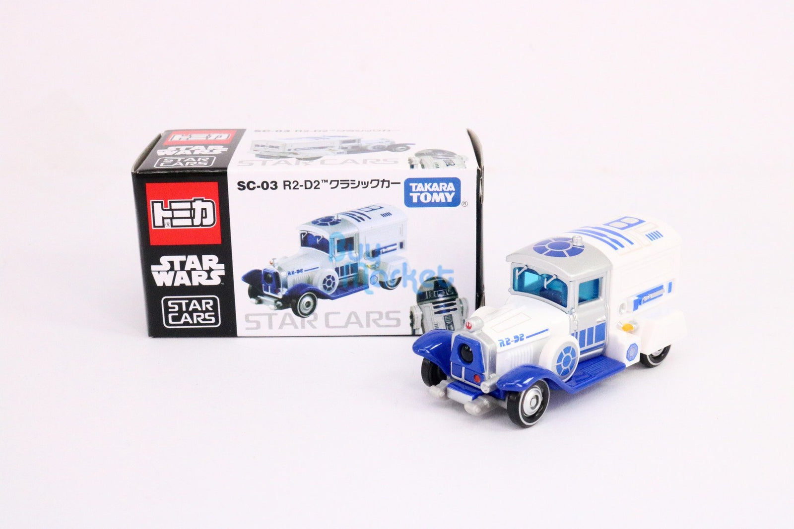 Takara Tomy TOMICA SC-03 Star Wars Car R2D2 Classic Diecast Toy Car Japan