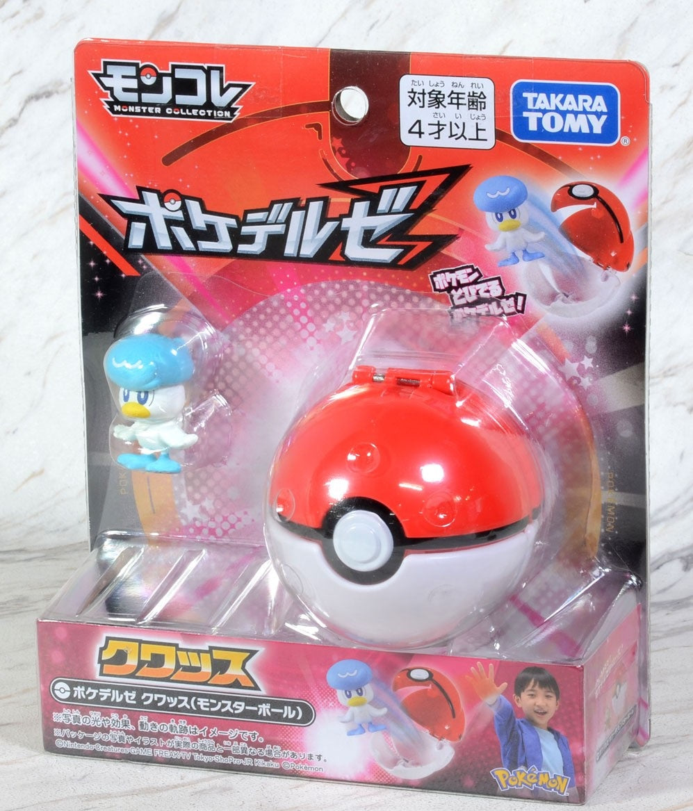 Takara Tomy Pokemon Moncolle Monster Collection Pokedel-Z Quaxly (Master Ball)