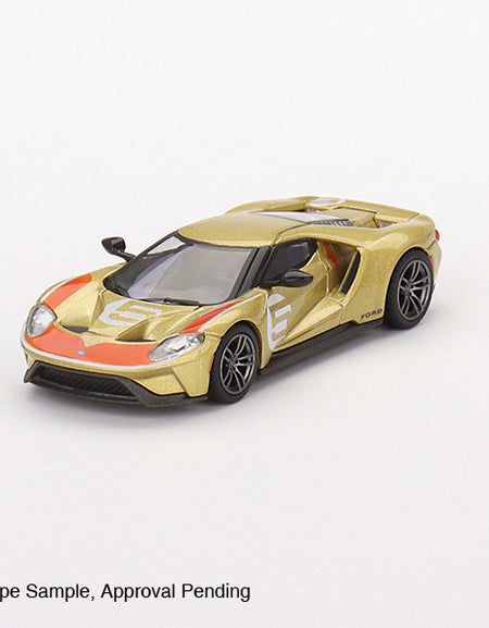 Mini GT 1:64 #536 Ford GT Holman Moody Heritage Edition Model Car
