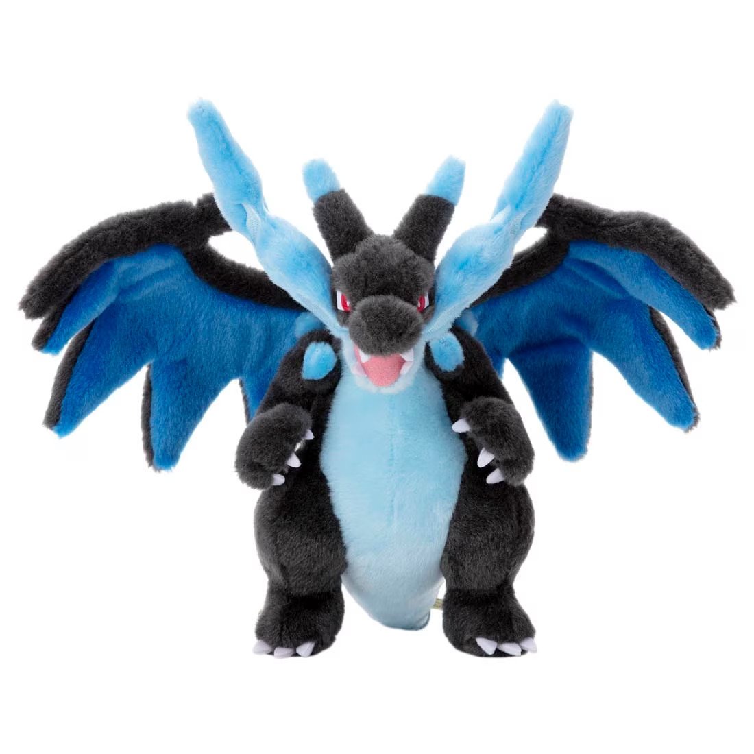 Takara Tomy Pokemon Soft Plush Toy - Basic Mega Charizard X