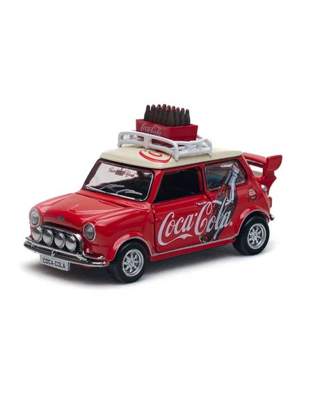 Tiny City Die-cast Model Car - 1/50 Mini Cooper Machine Coca-Cola #COKE124