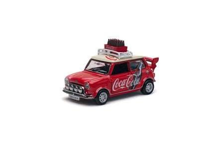 Tiny City Die-cast Model Car - 1/50 Mini Cooper Machine Coca-Cola #COKE124