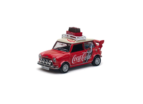 Load image into Gallery viewer, Tiny City Die-cast Model Car - 1/50 Mini Cooper Machine Coca-Cola #COKE124
