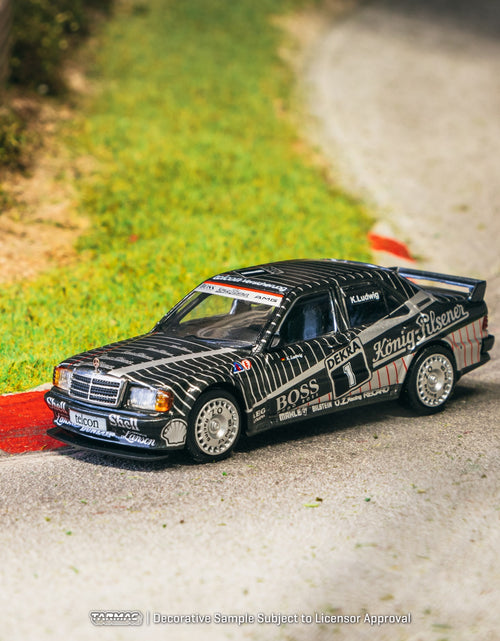 Load image into Gallery viewer, Tarmac Works 1/64 Mercedes-Benz 190 E 2.5-16 EVO 1 DTM 1989 Klaus
