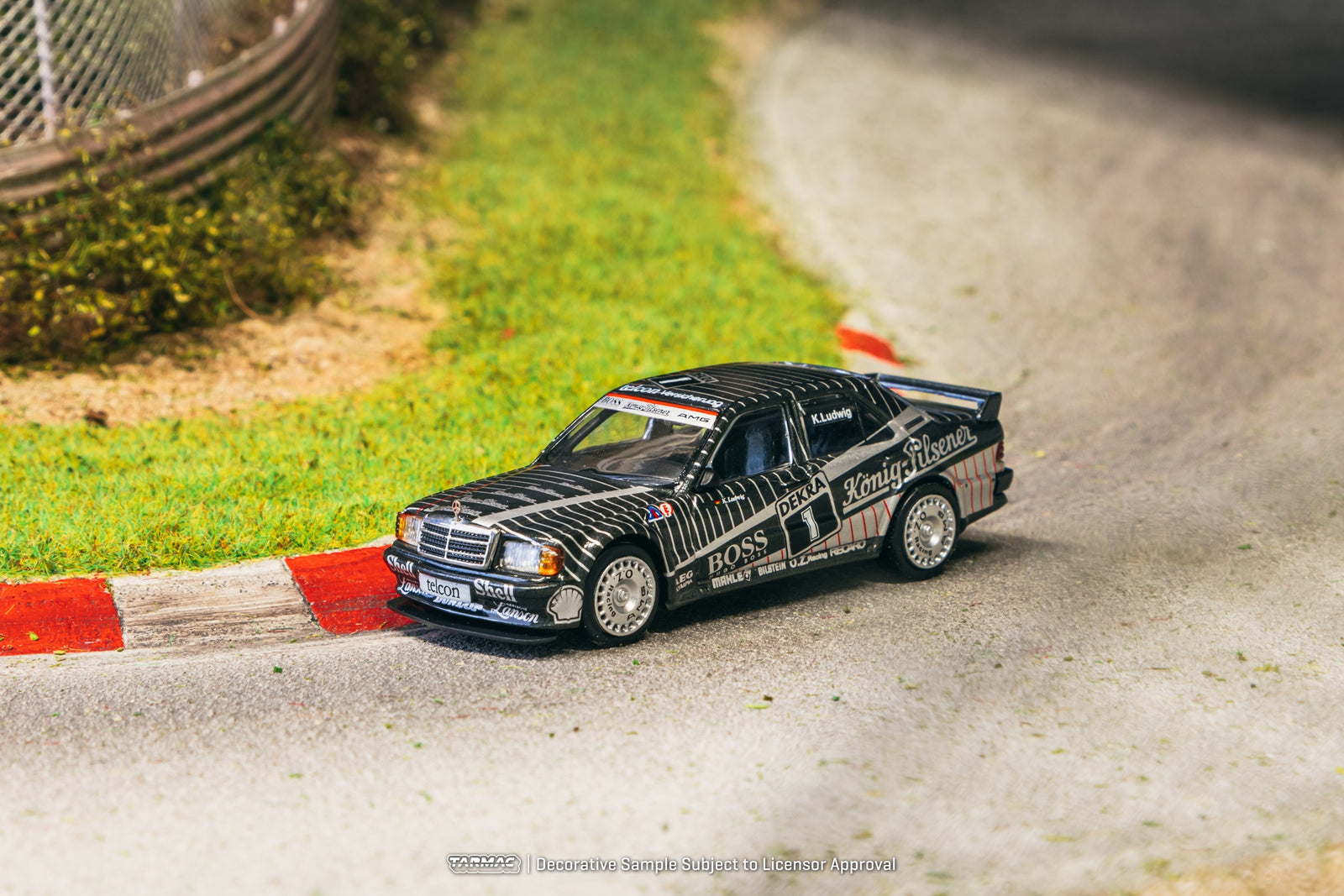 Tarmac Works 1/64 Mercedes-Benz 190 E 2.5-16 EVO 1 DTM 1989 Klaus