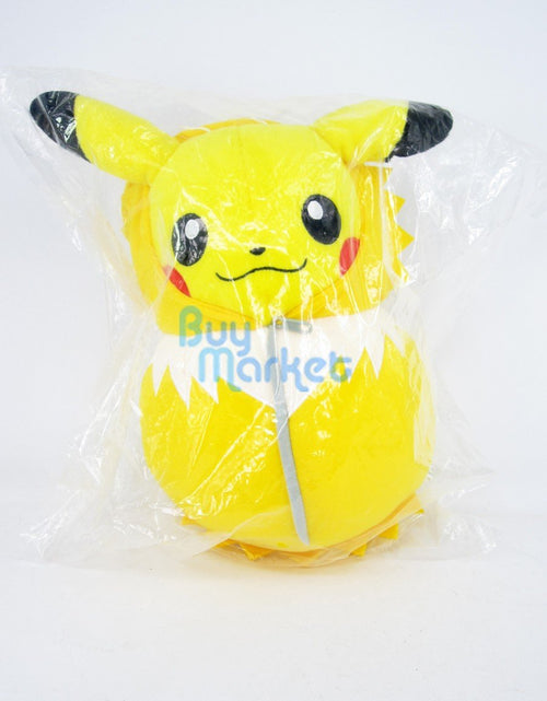 Load image into Gallery viewer, Banpresto Pocket Monster Pokemon Pikachu Sleeping Bag Jolteon Style Plush Doll
