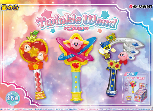 Load image into Gallery viewer, Re-ment Kirby Twinkle Wand Complete BOX (Full set of 6)
