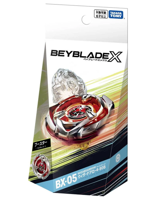 Load image into Gallery viewer, Takara Tomy Beyblade X Booster BX-05 Wizard Arrow 4-80B (Redeco)
