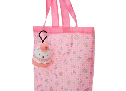Load image into Gallery viewer, Takara Tomy Sumikko Gurashi Soft Plush Shopping Bag Shirokuma Polar Bear
