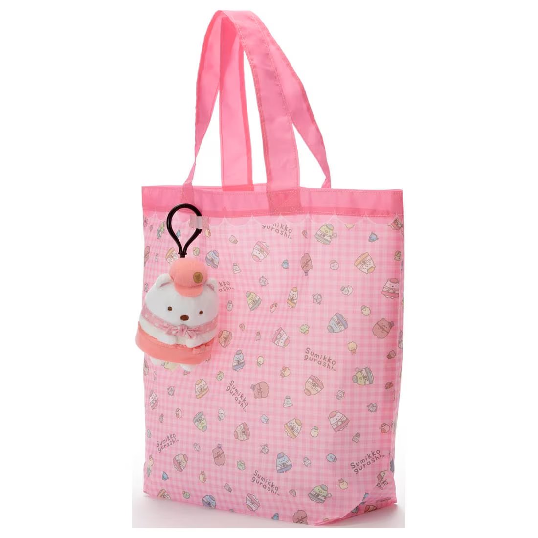 Takara Tomy Sumikko Gurashi Soft Plush Shopping Bag Shirokuma Polar Bear