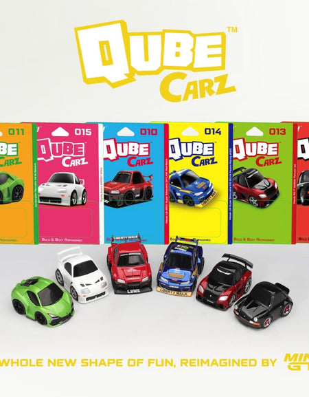 Mini GT QubeCarz Series 3 #011-015 Full Set of 6 Model Car