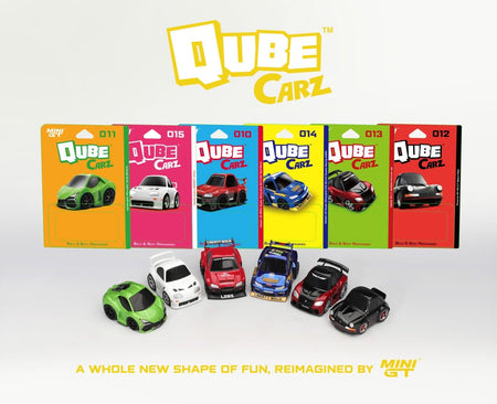 Mini GT QubeCarz Series 3 #011-015 Full Set of 6 Model Car