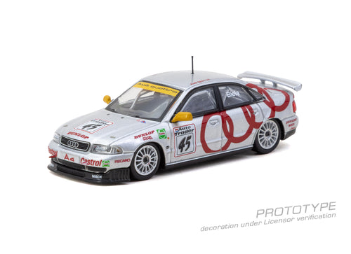 Load image into Gallery viewer, (Pre-order) Tarmac Works 1/64 Audi A4 quattro BTCC 1996 Champion Frank Biela
