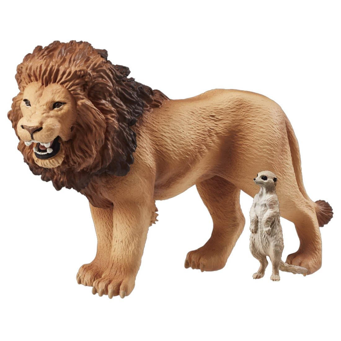 Takara Tomy ANIA AS-01 Lion (with Suricata) animal Action Figure