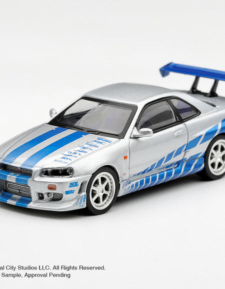 (Pre-order) Mini GT #1252 Nissan Skyline GT-R  C-West 2 Fast 2 Furious F & F