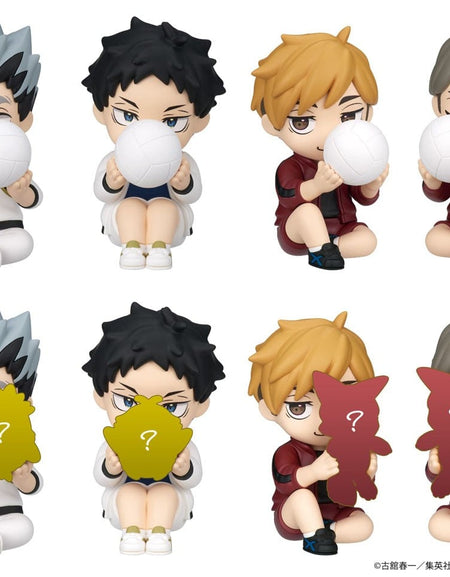 Takara Tomy Arts PERIHAPI! Hide & Seek Haikyu!! Fukurodani Gakuen Full Set 8pc