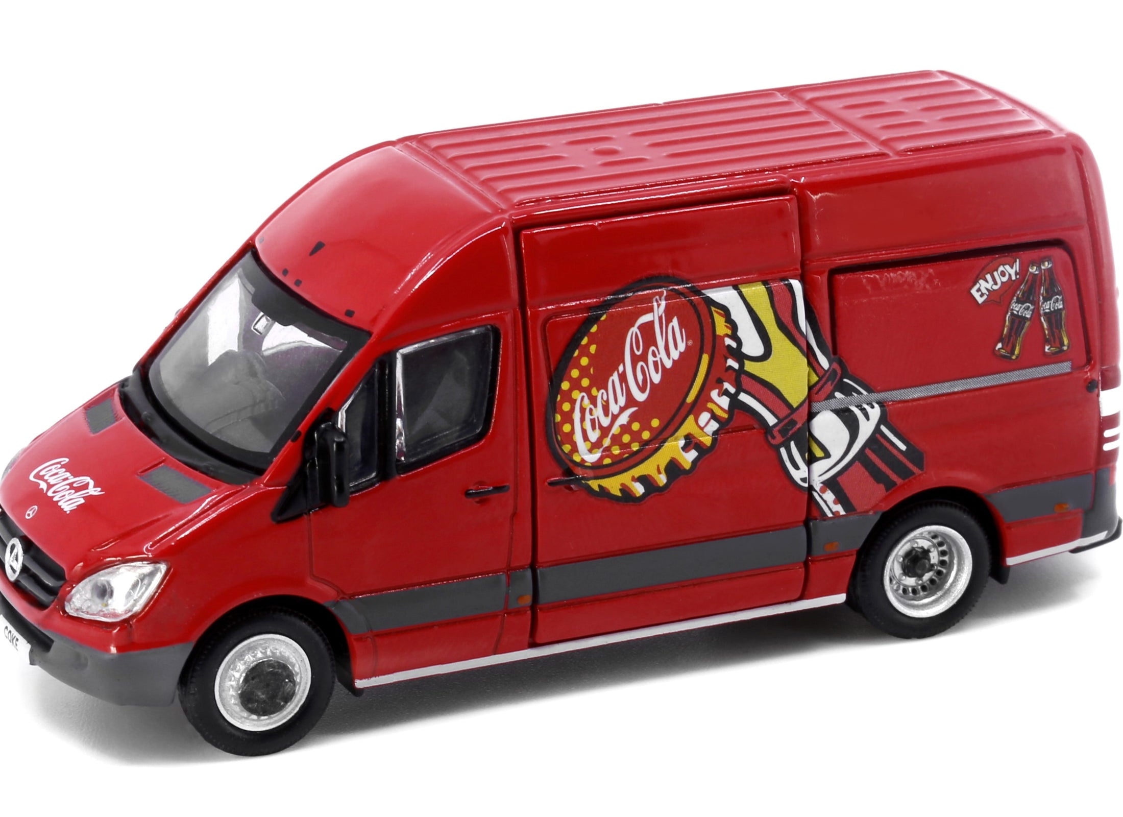 Tiny City Die-cast Model Car - MERCEDES-BENZ Sprinter Coca-Cola