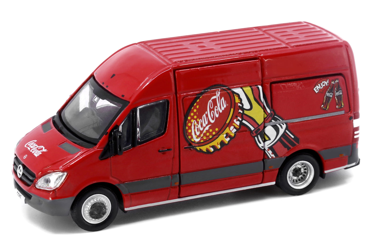 Tiny City Die-cast Model Car - MERCEDES-BENZ Sprinter Coca-Cola