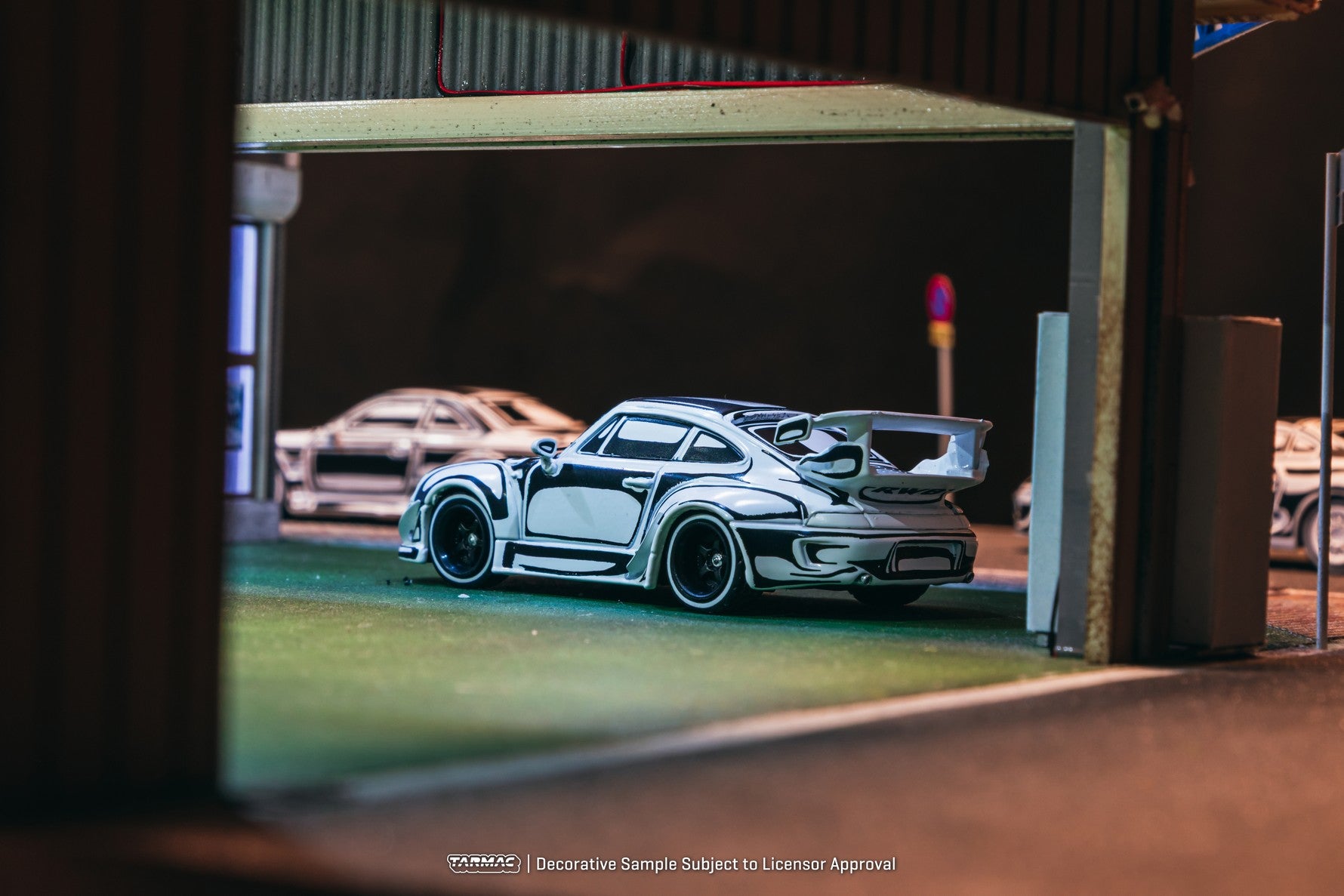 (Pre-order) Tarmac Works 1/64 RWB 993 - Designed by JOSHUA VIDES Diecast Model