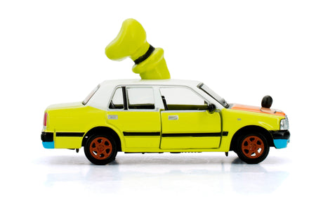 TINY x Disney Vehicle - 1/72 Hong Kong Urban Taxi x Goofy Model Car