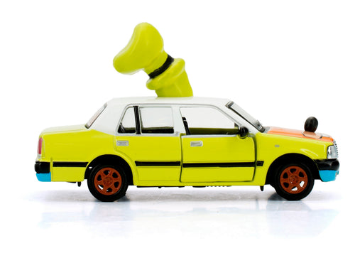 Load image into Gallery viewer, TINY x Disney Vehicle - 1/72 Hong Kong Urban Taxi x Goofy Model Car
