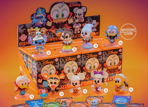 Load image into Gallery viewer, Hot Toys Disney Halloween Cosbi Collection Cosboo! Cos-We-Boo Fest Full set of 8
