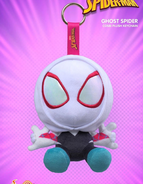 Load image into Gallery viewer, Hot Toys Spider-Man Marvel Comic Cosbi Plush Keychain Collection (Full set of 6)
