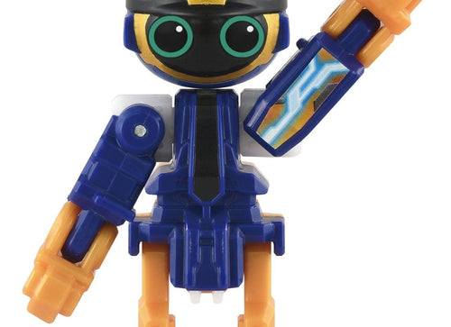 Load image into Gallery viewer, Takara Tomy Tomica Jobraver Rising Police Braver Deka Ride Armor Police Bike Set

