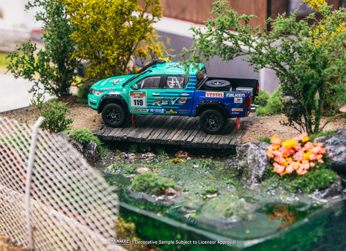 Load image into Gallery viewer, Tarmac Works 1/64 Toyota Hilux AXCR 2017 Diecast Model Car
