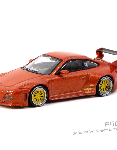 Load image into Gallery viewer, Tarmac Works 1/64 Old &amp; New 997 Red Metallic Diecast model car
