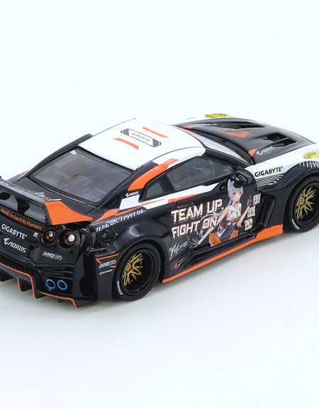 INNO64 1/64 GT-R R35 WIDEBODY AORUS X INNO64 Limited Edition