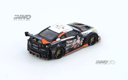 INNO64 1/64 GT-R R35 WIDEBODY AORUS X INNO64 Limited Edition