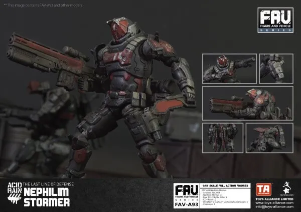 TOYS ALLIANCE x Acid Rain FAV-A93 Nephilim Stormer Action Figure