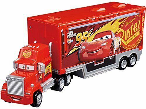 Tomica Takara Tomy Disney lighting McQueen Transforming Maintenance Dock Mac Toy