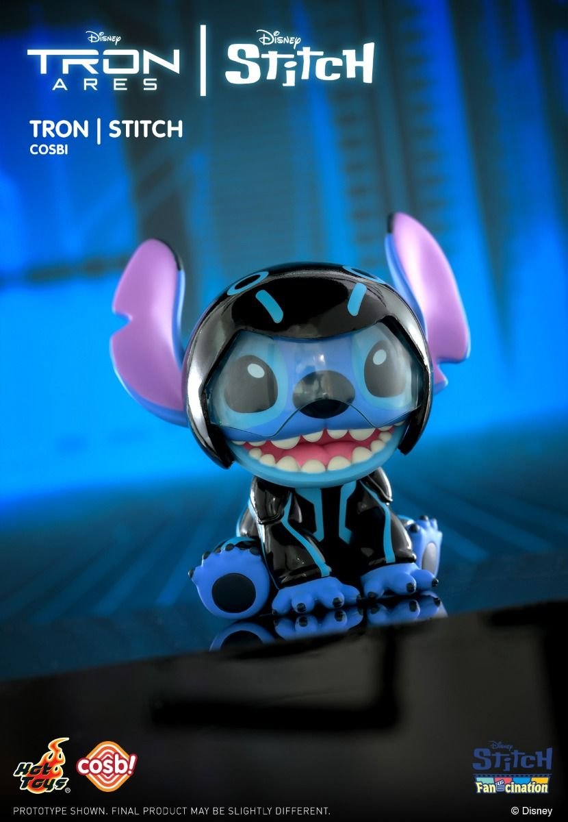 Hot Toys Disney Tron Stitch Cosbi Collection Full Set of 4 (8pcs Box Set)CBX327