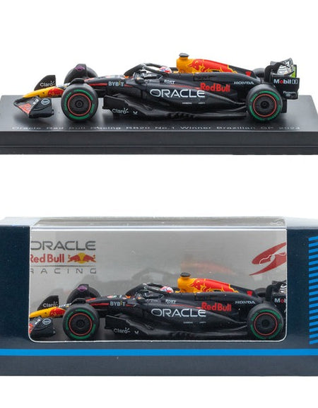 Sparky 1/64 Oracle Red Bull Racing RB20 No.1 Winner Brazilian GP 2024 Max Versta