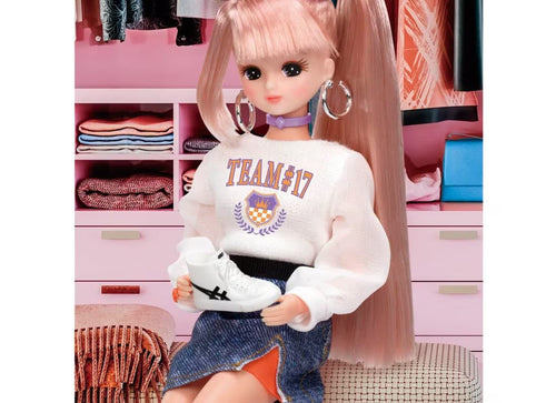 Load image into Gallery viewer, Takara Tomy Licca Chan -  ASICS Sport Style - Dress up girl Doll Japan

