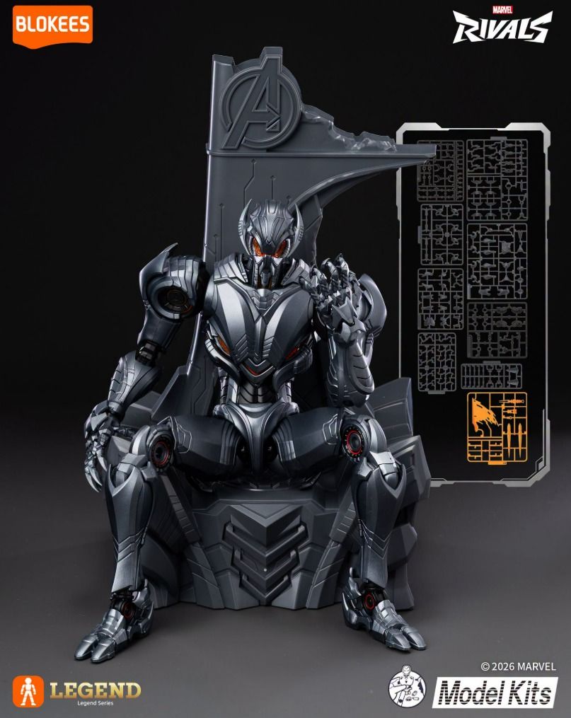 Blokees Marvel Rivals Legend Edition 01 Ultron Action Figure Model Kit