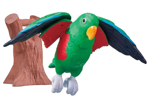 Load image into Gallery viewer, Takara Tomy Adventure Continent Ania Kingdom Eddie (Moluccan Eclectus) Figure
