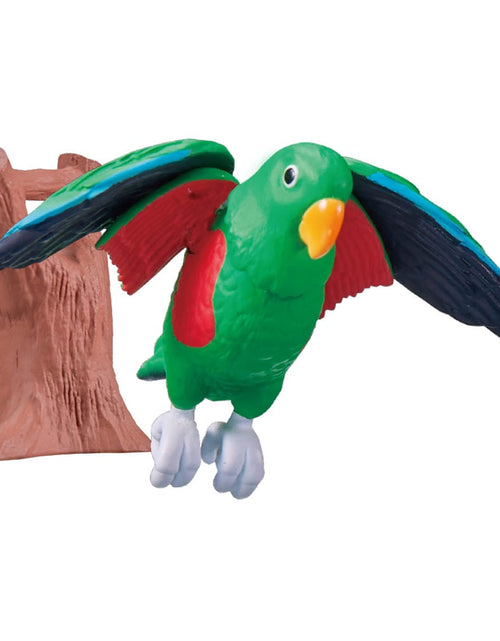Load image into Gallery viewer, Takara Tomy Adventure Continent Ania Kingdom Eddie (Moluccan Eclectus) Figure
